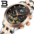 Binger 1188 Men Self-wind Waterproof Full Steel Automatic Mechanical Watches Genuine Luxury Male Fashion Watch Relogio Masculino